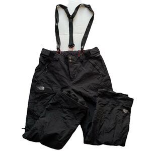 The North Face Insulated Snow Ski Waterproof Dryvent Pants Suspenders Womens L